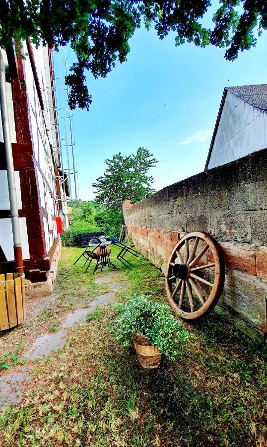 Zur Krone - Ferienhaus 3 Widdershausen Exteriör bild
